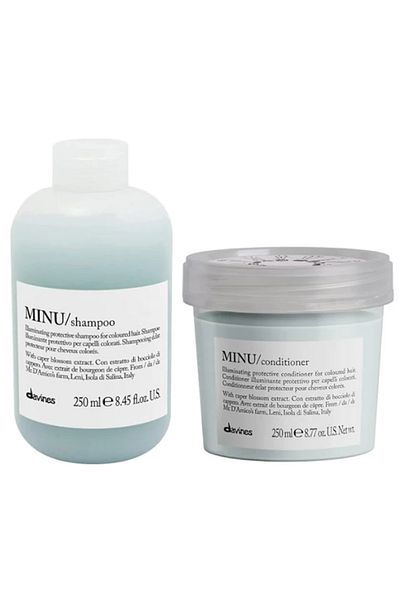 Davines Minu Shampoo Dyed - Purifying Shampoo for Hair 250 ml, Conditioner CYT9794313131978