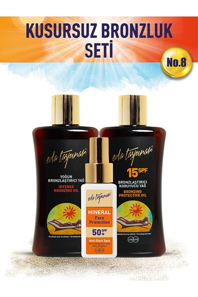 Eda Taşpınar Tan Perfect Set no.8 - Spf0+Spf15+FaceCore (EGX03-EGX17-EGX94)