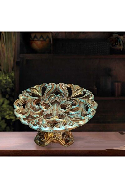 Dodemert Home Eskitme Dekoratif Polyester Kase Biblo