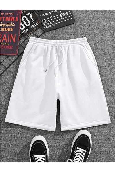 Axhara Newyork Colorful Unisex Women's/Men's Short Combed Cotton Shorts