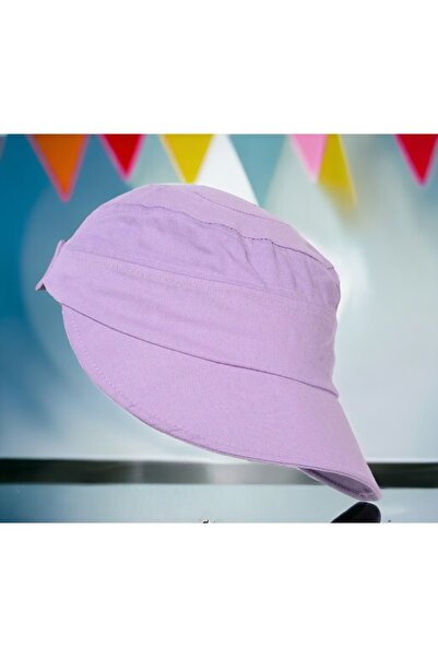 Shopiolog Дамска шапка с козирка и регулируема лента с панделка Дамска шапка ...