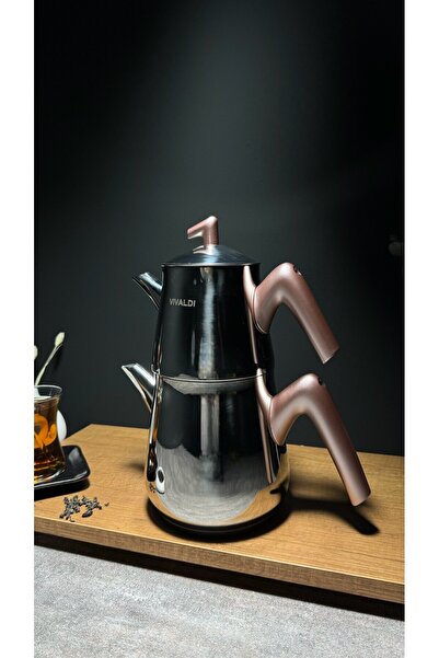 BENA LİFE ÇELİK 304 AİLE ÇAYDANLIK PİRAMİT