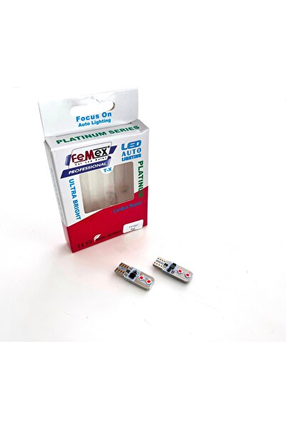 FEMEX T10 3030 Chip 4smd Kırmızı Led Ampul Mükemmel Parlaklık
