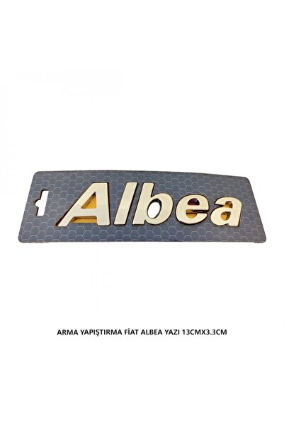 mefsa Fiat Albea Bagaj Yazısı Arma Yapıştırma 13CMX3.3CM