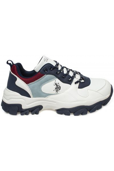 U.S. Polo Assn. Baza. Polo Assn. .Tracky-Z Pantofi albi casual pentru femei