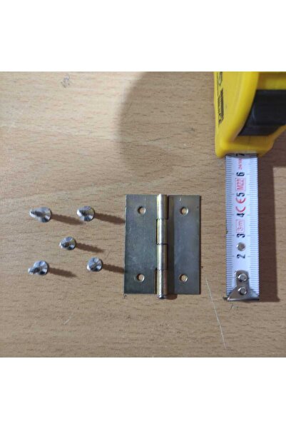 BAŞ MENTEŞE YAPRAK MANTEŞE 1840-2(5CM BOY EN 3.7 CM ) 2 ADET VİDALAR DAHİL