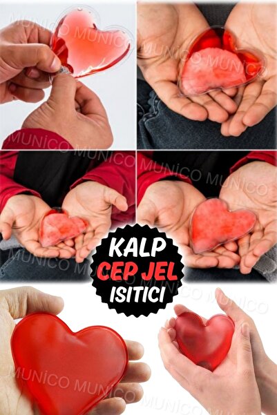 Munico Tatlı Sevimli Sıcak Jel Sobası Cep Isıtıcı Kırmızı Kamp Ömürlük Isıtıcı Sıcaklık Pres Çanta Cep Soba