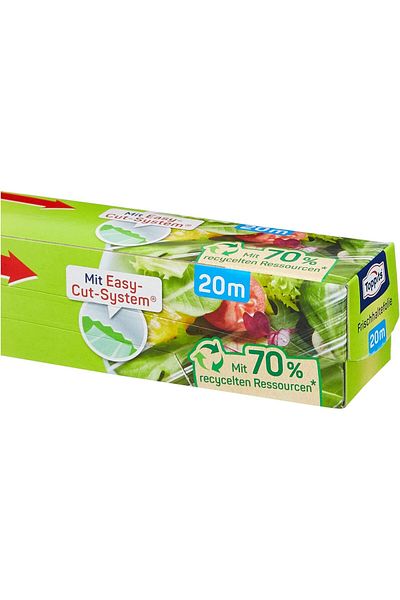 Toppits 20m x 32.5cm Stretch Food Cover - Stretch Wrap