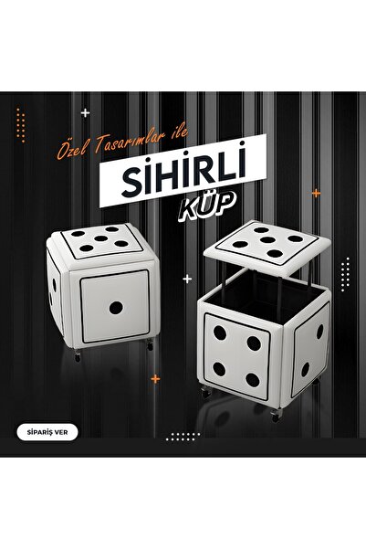 MAGİCFURNİ SİHİRLİ KÜP- 5'i 1 Arada Kanepe Tabure Ve Sehpa