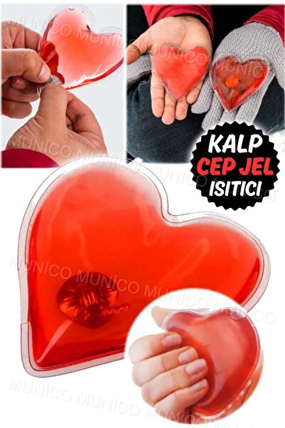 Munico Kamp Ömürlük Isıtıcı Sıcaklık Pres Çanta Cep Soba Sevgililere Özel Hediyelik El Üşümesi Kalp Pedi