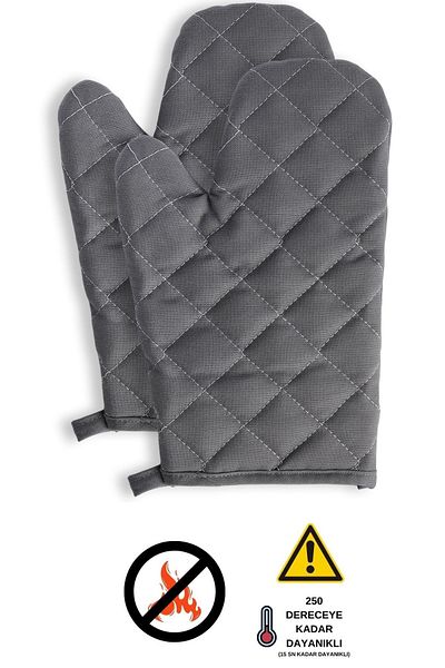 sevilya Fireproof and Heat Resistant Oven Gloves (2 GLOVES)