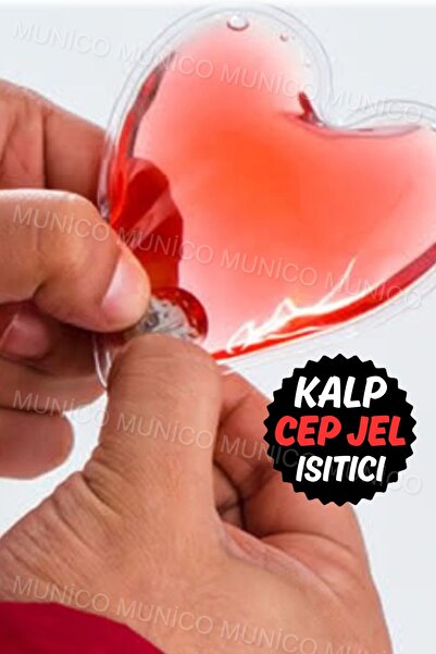 Munico Tatlı Sevimli Sıcak Jel Sobası Cep Isıtıcı Kırmızı Kamp Ömürlük Isıtıcı Sıcaklık Pres Çanta Cep Soba