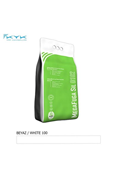 KYK Sillikonlu Seramik Derz Dolgusu , Beyaz Renk 5kg