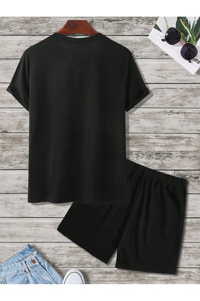 Revasser Unisex dámské/pánské šortky B s potiskem trička