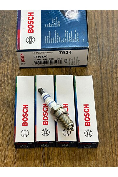 Bosch Buji Takımı Fr6dc Clio-r19-kangoo-megane K7j/e7j/k4j Motor Tipleriyle Uyumlu Ie Enjeksiyonlu