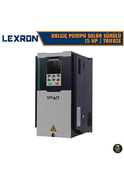 Lexron Tarımsal Sulama 15 Hp (11.2 Kw) Dalgıç Pompa İçin Yeni Nesil Solar Sürücü