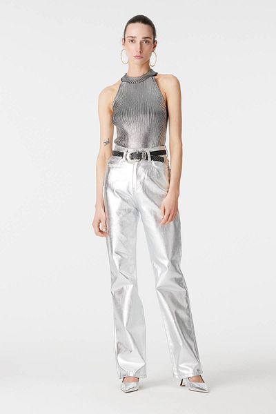 PARKhande Gray Corded Tank Top