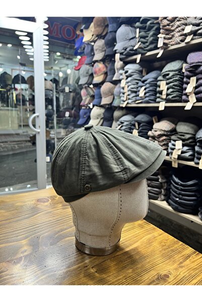 Melik şapka Yazlık eskitmeli İngiliz kasket