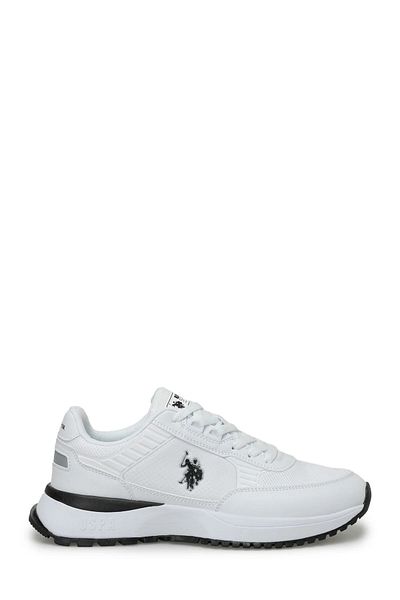 U.S. Polo Assn. Ανδρικά αθλητικά παπούτσια U.S. Polo Marcus 4Fx Λευκό-Μαύρο Casual