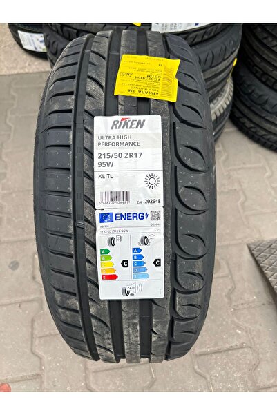 RIKEN 215/50R17 95W XL ULTRA HİGH PERFORMANCE RİKEN YAZLIK LASTİK 2024 TARİHLİ
