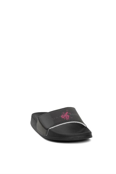 U.S. Polo Assn. US Polo101686912 4M Sebaste 4FX Women's Beach Slippers Black