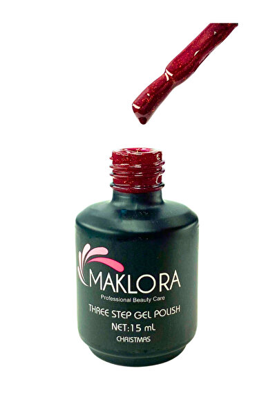 Maklora Kalıcı Oje Three Step Gel 430 Christmas