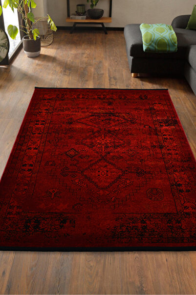 Giza Home Afgan Türkmen Otantik Desenli Dokuma Salon Ve Oturma Odası Halısı 4897hzs76