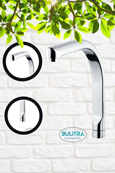 Chrome Sink Kitchen Sink Faucet Side Sconce Pipe
