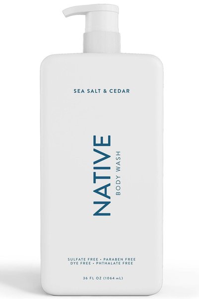 Native Sea Salt & Cedar Body Shampoo 1064ml