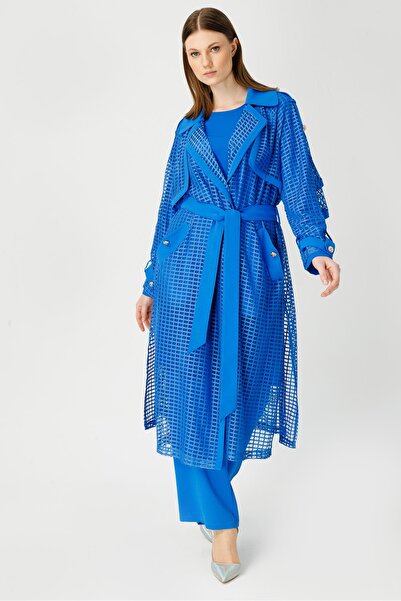 MÜSEMMA Müsemma Büyük Beden Eylül Trench 24YTRE-MUS0004