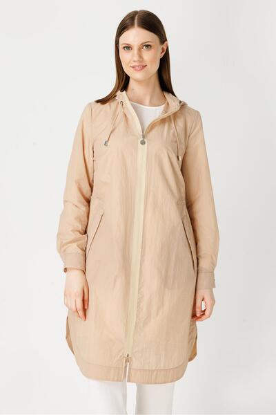 MÜSEMMA Müsemma Büyük Beden Beylem Trench 24YTRE-MUS0001