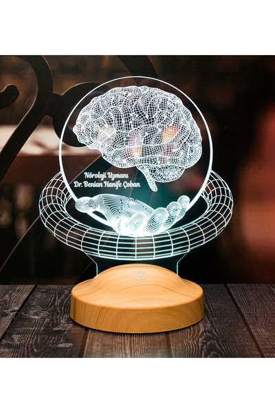 SEVGİLAMBASI Nöroloji Doktoruna Hediye, Doktora Hediye, Nörolog Hediyesi 3d L...