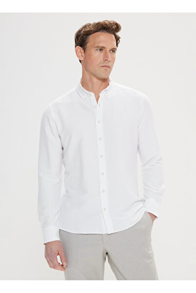 ALTINYILDIZ CLASSICS Altınyıldız Classics Beyaz Erkek Gömlek 4A2024200001