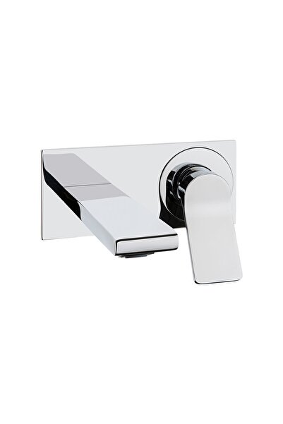 VitrA Memoria A42345 Ankastre Lavabo Bataryası, Sıva Üstü, Krom