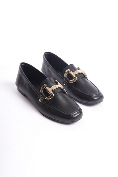 Solo Bag DEL'SOLERA Γυναικεία αγκράφα από γνήσιο δέρμα Loafer - Casual Παπούτσια