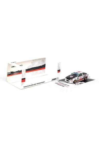 Inno İNNO64 Toyota Corolla AE86 Levin Trackerz Racing 1/64 Model Araba