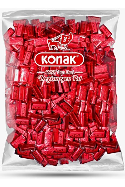 KONAK Vizon Sütlü Krema Dolgulu Sütlü Çikolata 1000 Gr