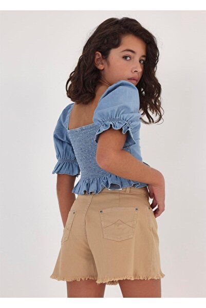 MAYORAL Kız Çocuk Gabardin Şort