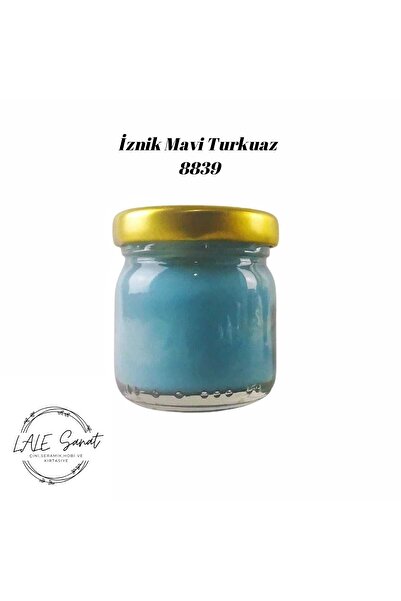 ArtElegant İZNİK MAVİ TURKUAZ Sıraltı Seramik Ve Çini Boyası