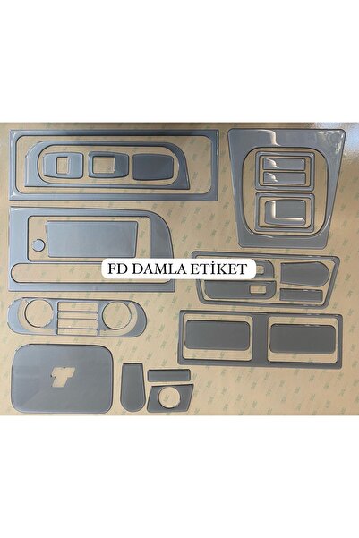 FD OTOMOTİV Fiat Tofaş Eagle Slx Torpedo, Console, Trim, Chest Covering Set S...
