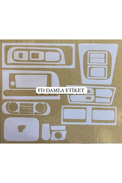 FD OTOMOTİV فيات توفاس إيجل SLX توربيدو، وحدة تحكم، زخرفة، طلاء الصدر باللون ...