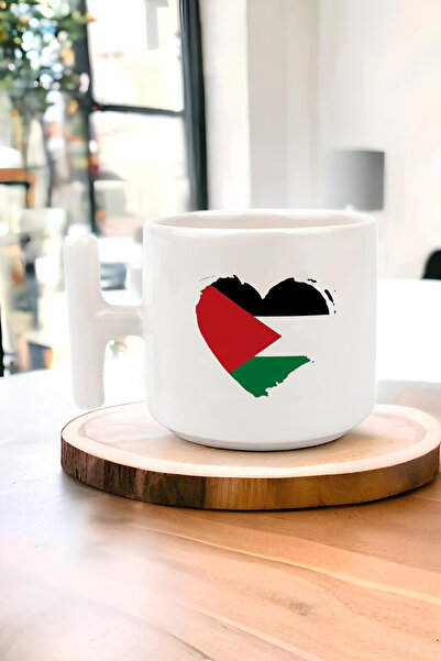 hediyesenesi كوب تي مطبوع بتصميم فلسطين، كوب غازيا تي، كوب كودوس