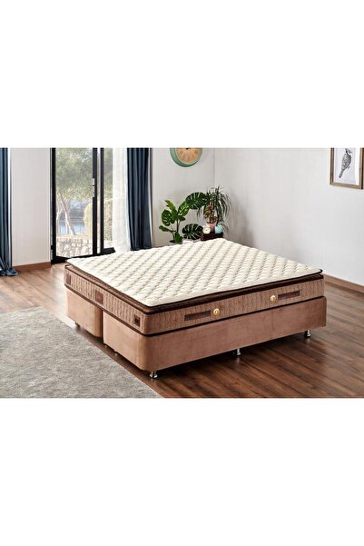 Niron Yatak W. Cotton Yatak Çift Kişilik Pedli Yatak Tam Ortopedik Yaylı Yata...