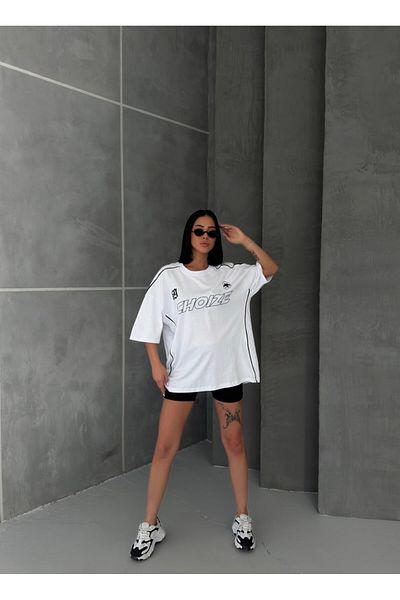 Gofeel Λευκό μπλουζάκι Choize Oversize
