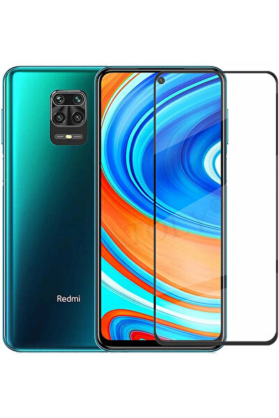 CEPSTOK Xiaomi Redmi Note 9 Pro Kırılmaz Cam 5D Tam Kaplayan 9H Temperli Ekra...