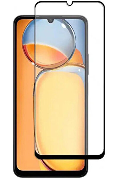CEPSTOK Xiaomi Redmi 13C Kırılmaz Cam 5D Tam Kaplayan 9H Temperli Ekran Koruyucu