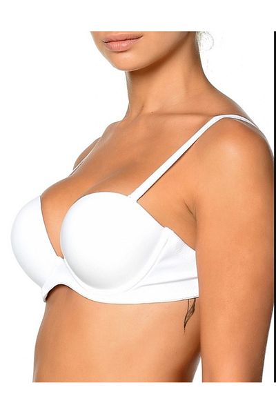 red iç giyim Σουτιέν Super Push Up Strapless Διπλό Στήριγμα (Διπλό Γεμισμένο) Magic Bra