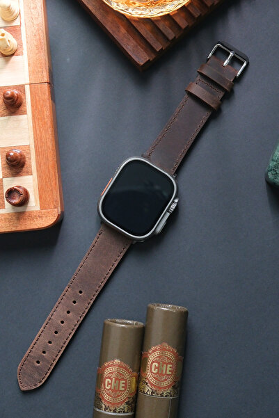 vagave Apple Watch Uyumlu Deri Kordon Saat Kayışı 38mm 40mm 41mm 3 4 5 6 7 Se...