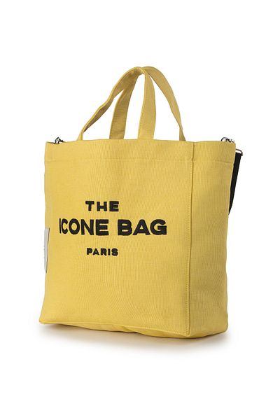 ICONE BAG Icone Yellow - حقيبة كتف نسائية مطرزة من باريس