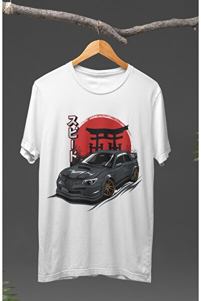 Fuddy Moda Unisex WT Subaru STI Štampano T-shirt , majica sa temom automobils...